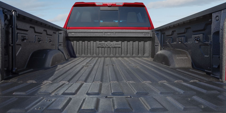 Close-up View of the Truck Bed on a 2025 GMC Sierra HD Truck