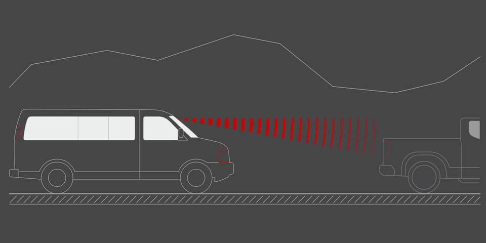 An Infographic Displaying Forward Collision Alert