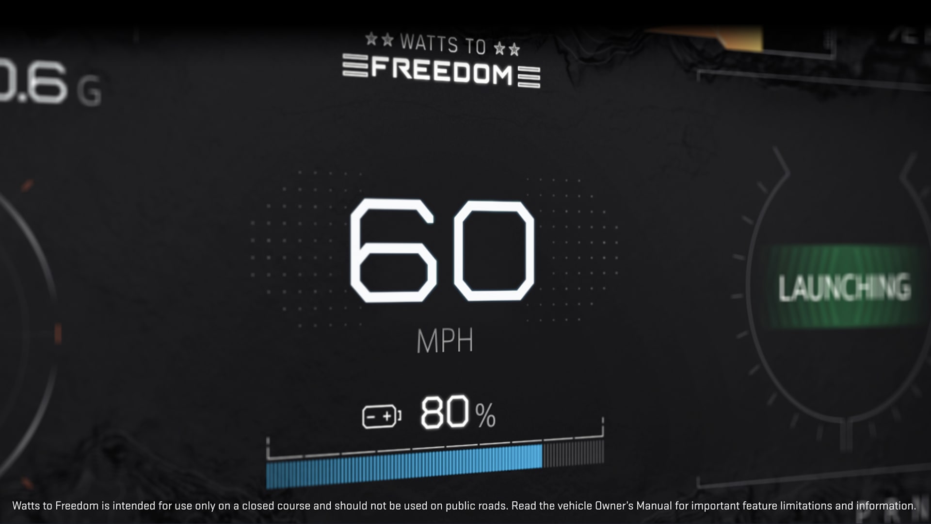 Close-up of the 2026 GMC HUMMER EV Watts to Freedom Feature Displayed
