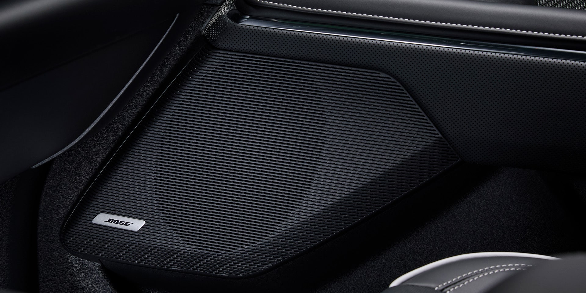 Close-up of the Bose Sounds System Speaker in the 2026 GMC Sierra EV AT4