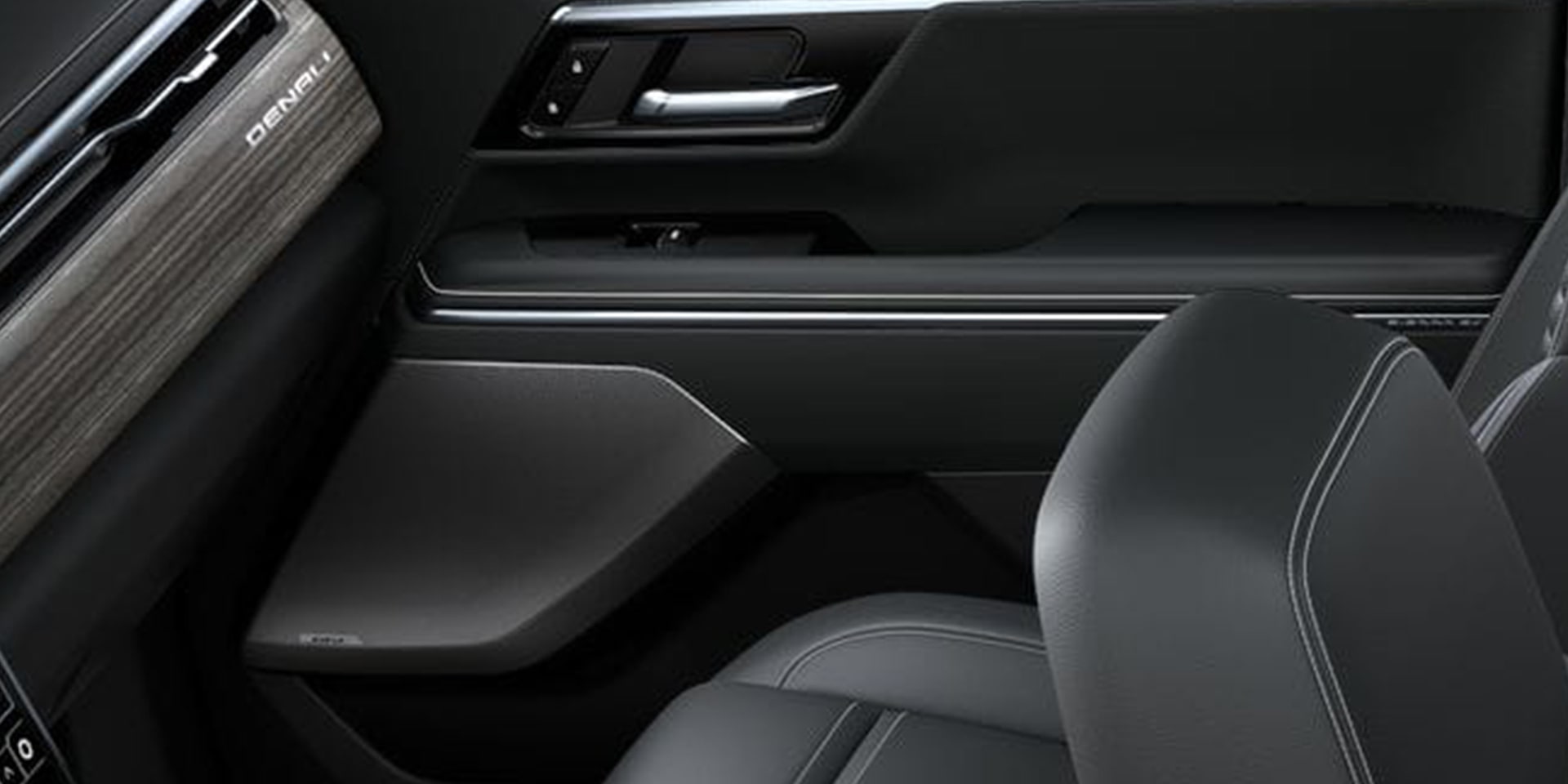 Close-up of the Bose Sounds System Speaker in the 2026 GMC Sierra EV Denali