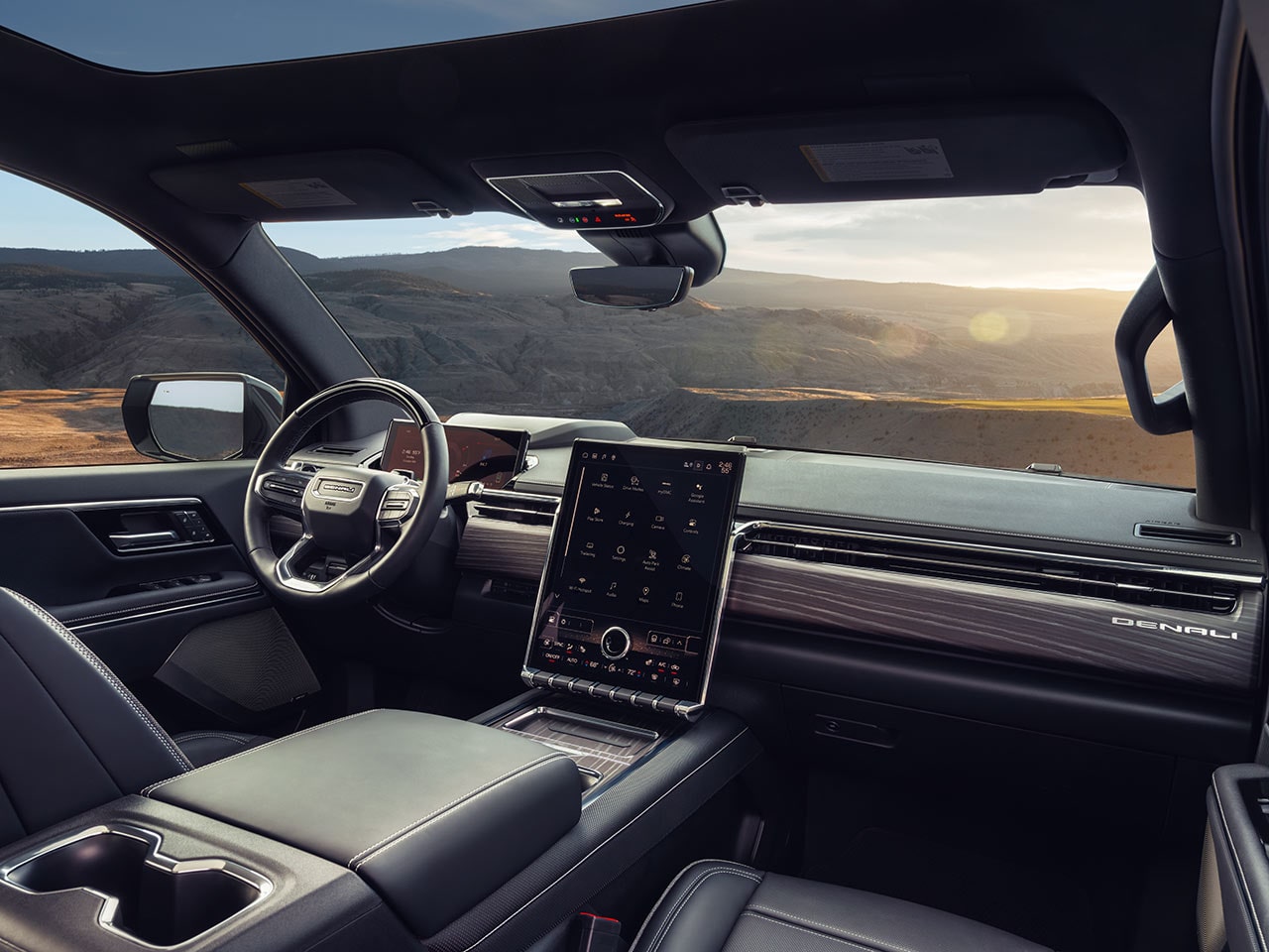 2026 gmc sierra ev interior dashboard