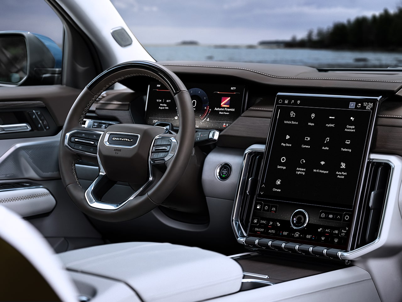 2026 gmc acadia interior view