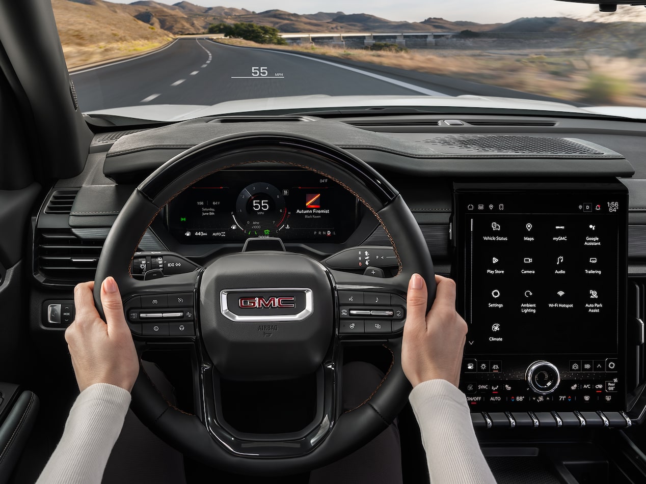 2026 GMC Acadia available Head-Up Display