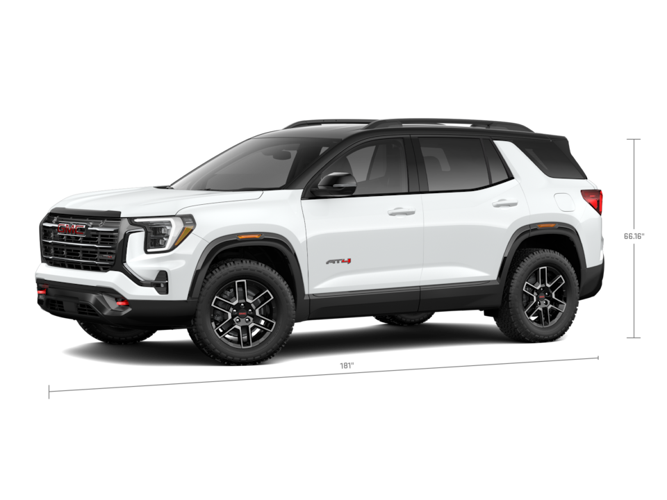 Front Three-Quarter View of the 2026 GMC Terrain AT4 Small Off-Road SUV