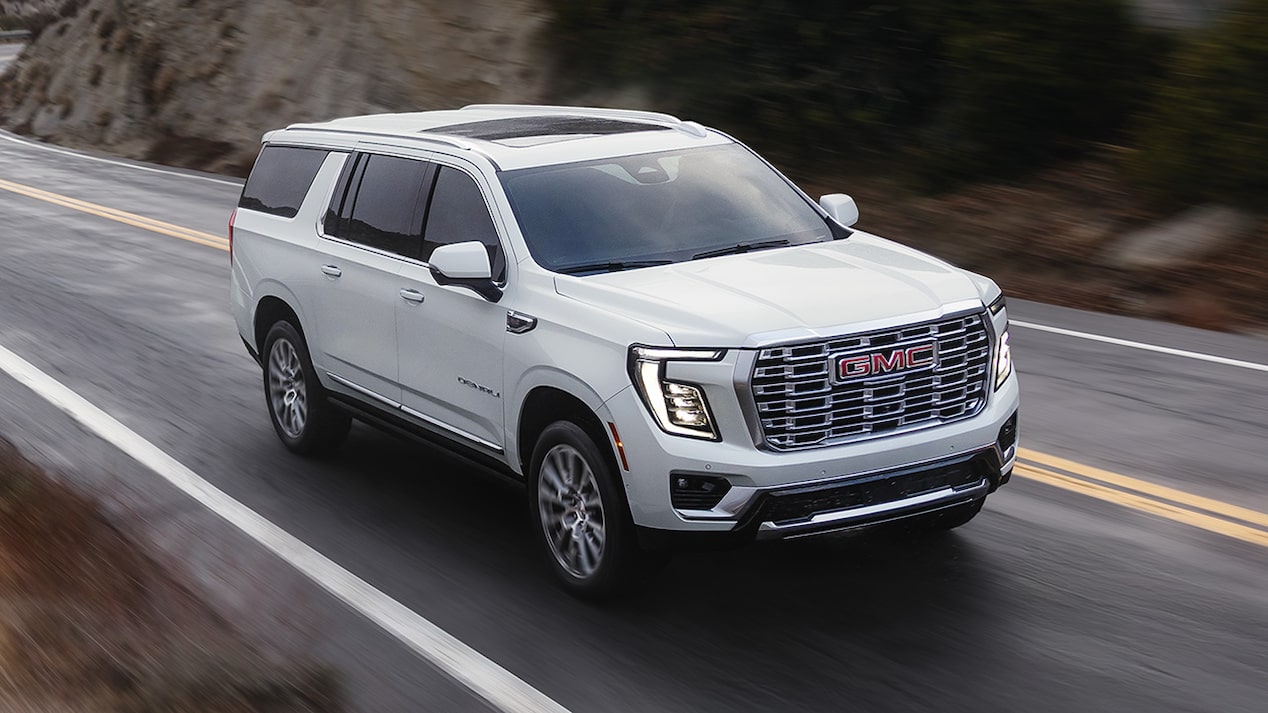 2026 GMC Yukon on rugged terrain