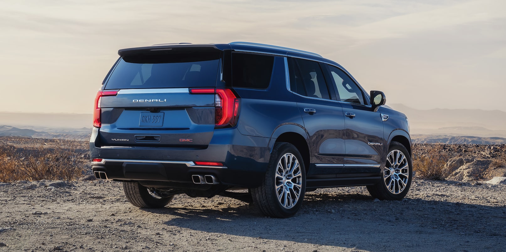 2026 gmc yukon at4 passenger side rear exterior view