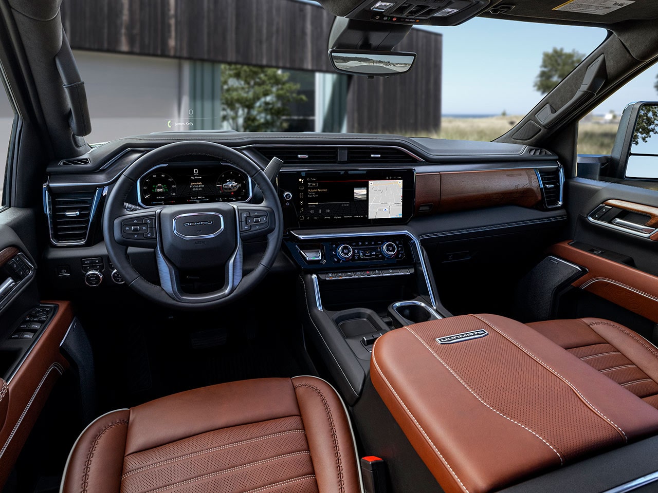2026 GMC Sierra HD Denali Ultimate cabin