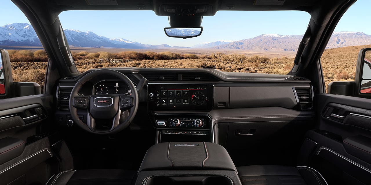 2026 gmc sierra 3500 hd interior cabin space 