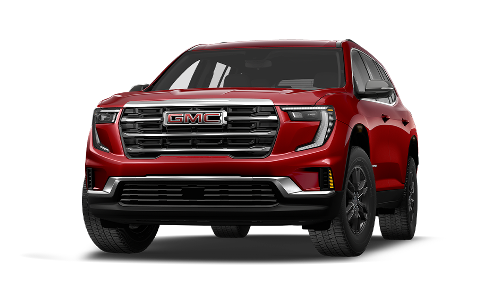 Front Three-Quarters View of the 2027 GMC Acadia Elevation 3 Row SUV