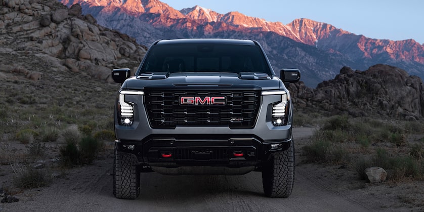 2027 Sierra 1500 AT4X in Baja Drive Mode