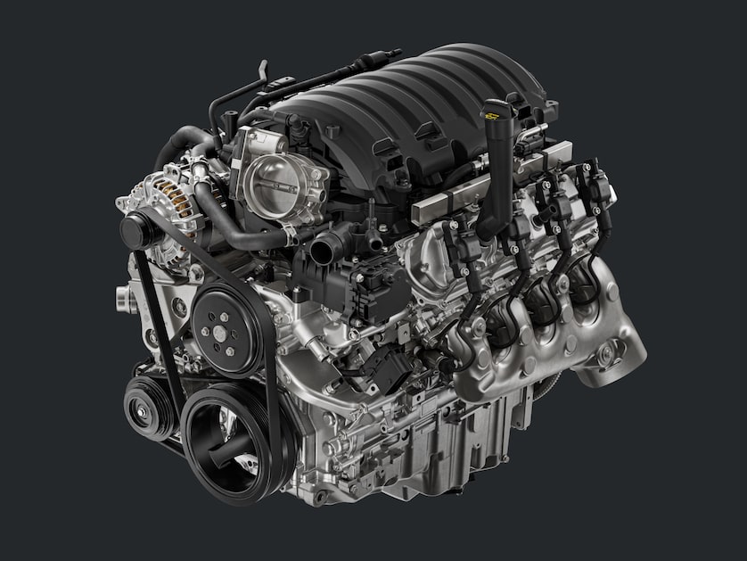 All-new 6.6L V8 engine in the 2027 GMC Sierra 1500