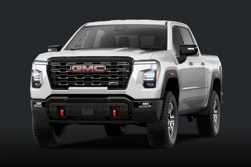 2027 GMC Sierra 1500 AT4 in Summit White