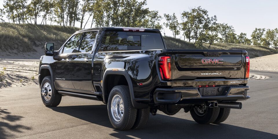 The GMC Sierra HD Denali Parked On-Road
