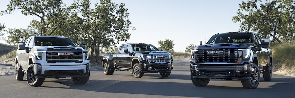 The Powerful Lineup of the Brand New 2024 GMC Sierra HD Trims