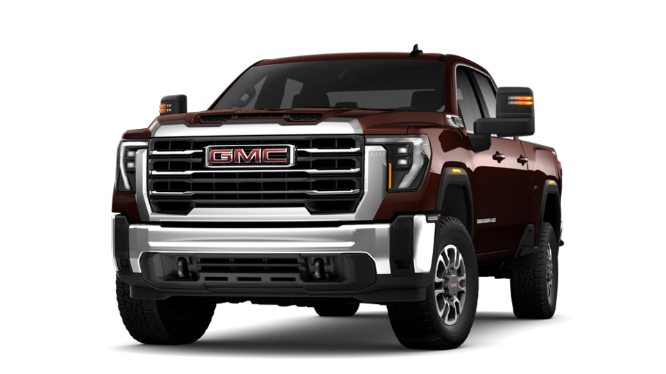 The New GMC Sierra HD in Redwood Metallic