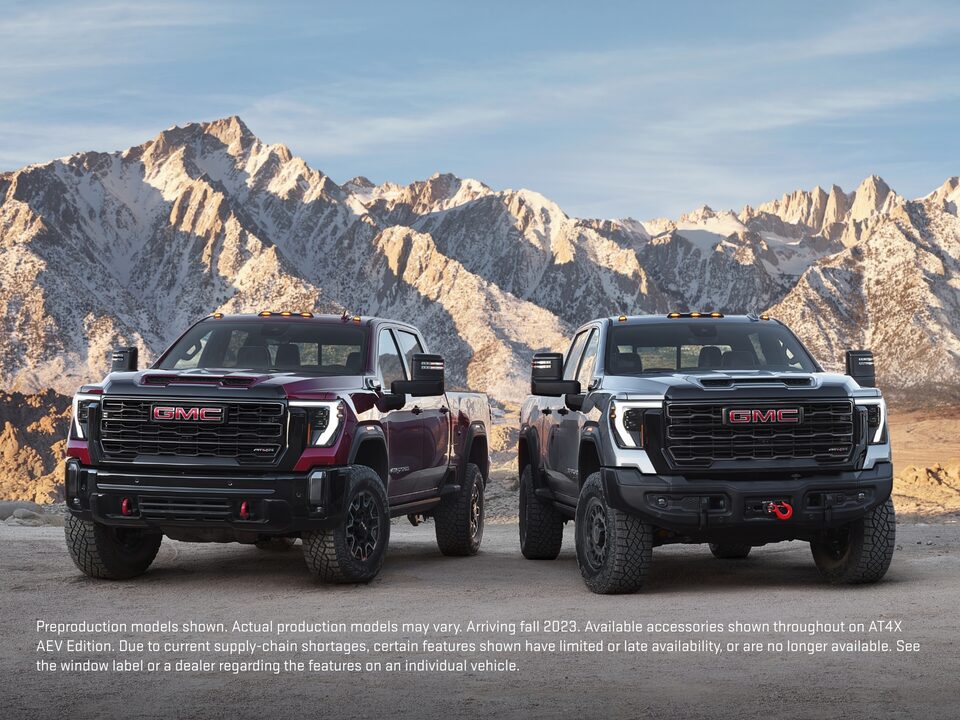 2024 SIERRA HD AT4X & AT4X AEV EDITION