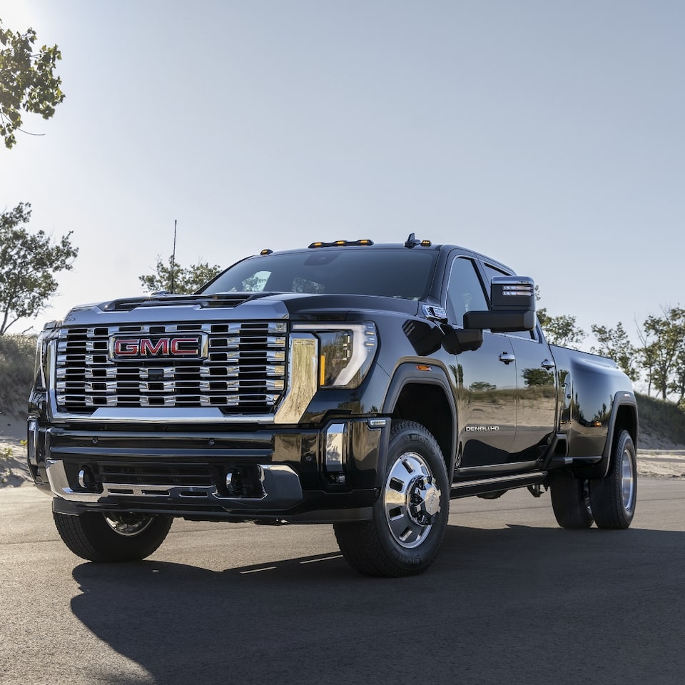The Powerful 2024 GMC Sierra HD Parked On-Road