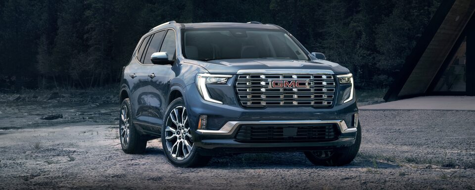 A 2024 GMC Acadia Denali Parked Off-Road