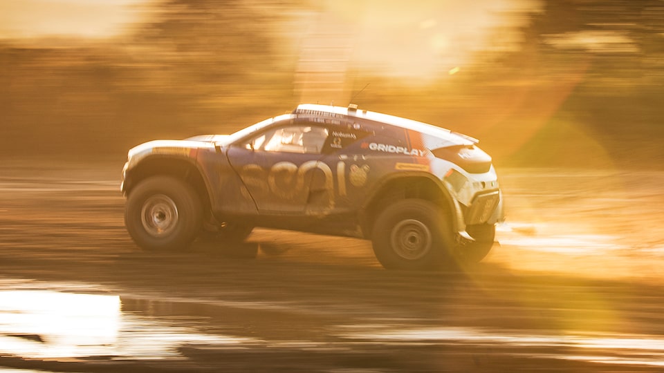THE JURASSIC COAST WAS MADE FOR EXTREME E RACING—185 MILLION YEARS AGO
