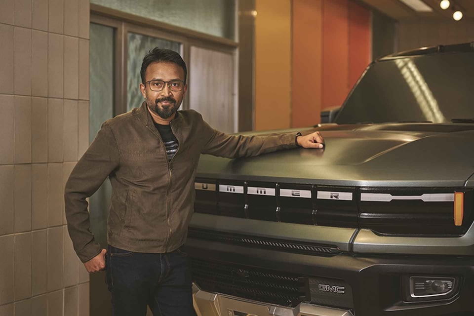 2023 GMC HUMMER EV Creative Designer of Exterior Lighting Samir Datta