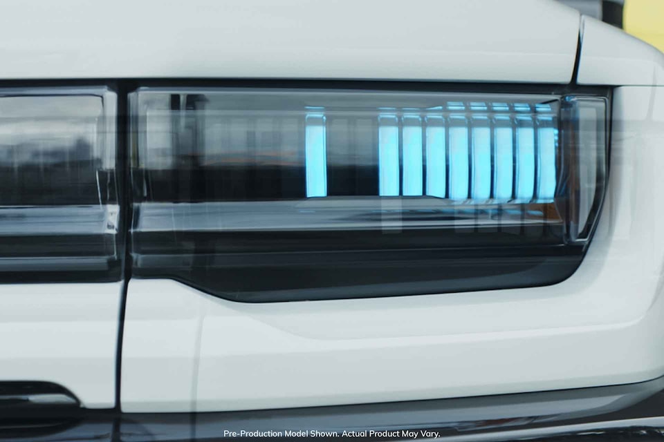 2023 GMC HUMMER EV Exterior LED Headlight Close-Up View