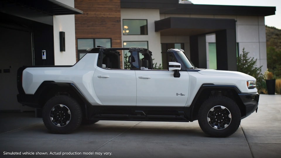 GMC HUMMER EV Side Profile