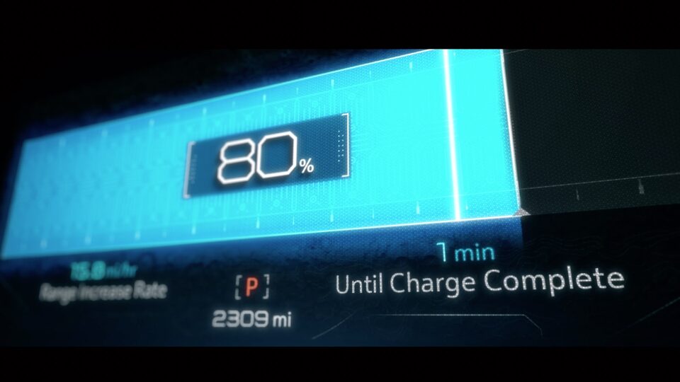 2023 GMC HUMMER EV electric SUV light bar above windshield