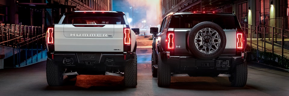 2021 HUMMER EV Electric truck aerial shot on beach