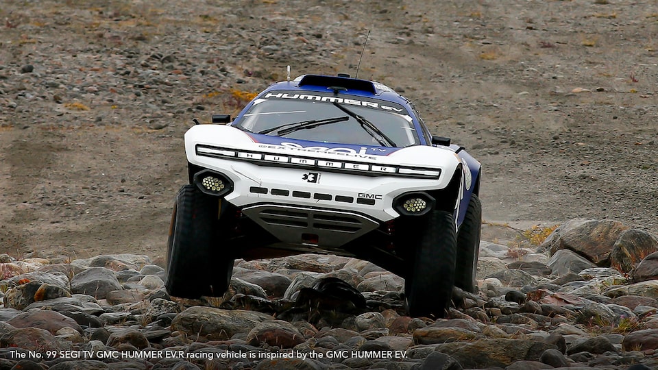 GMC HUMMER EV.R ELECTRIFIES THE ARCTIC