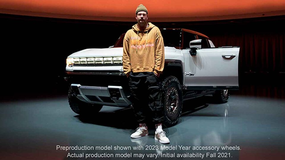 2023 GMC HUMMER EV in Showroom
