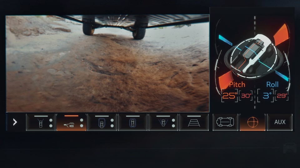 GMC HUMMER EV Underbody Camera View