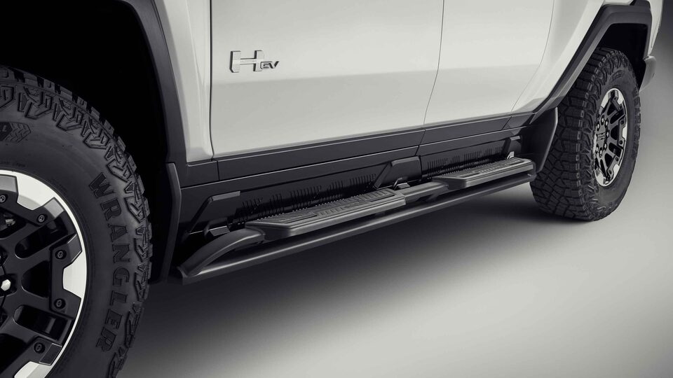 GMC HUMMER EV Rocker Protectors with Assist Step