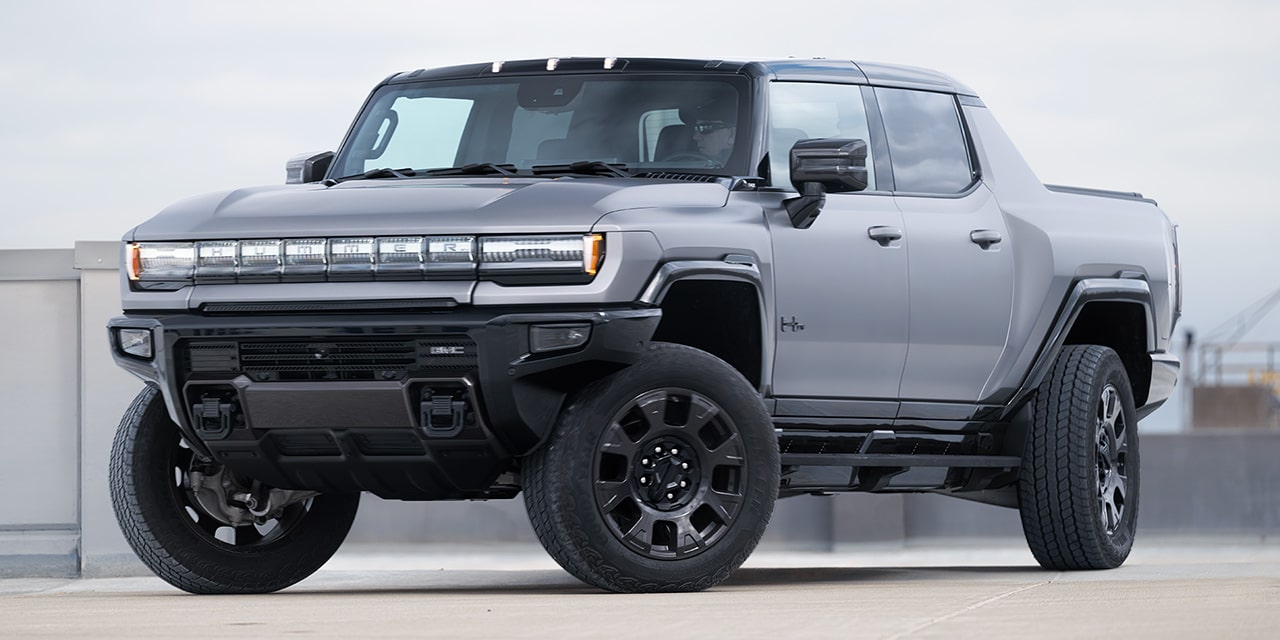 Front Three-Quarter View of the 2026 GMC HUMMER EV Pickup Truck