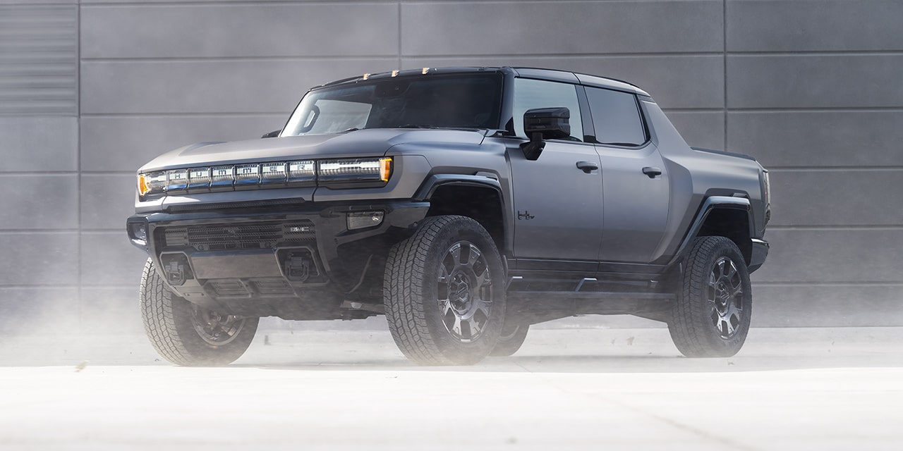 2026 hummer ev front driver side exterior view