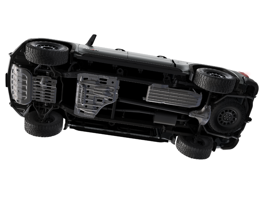 AEV HOT-STAMPED BORON STEEL SKID PLATES