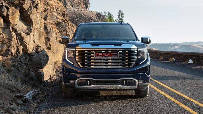 2020 GMC HUMMER EV Electric Truck Front Side Angle View