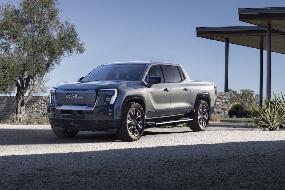 The Sierra EV's Imposing Front Grille Design