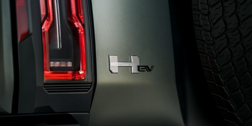 The HEV Badging on the Hummer EVs