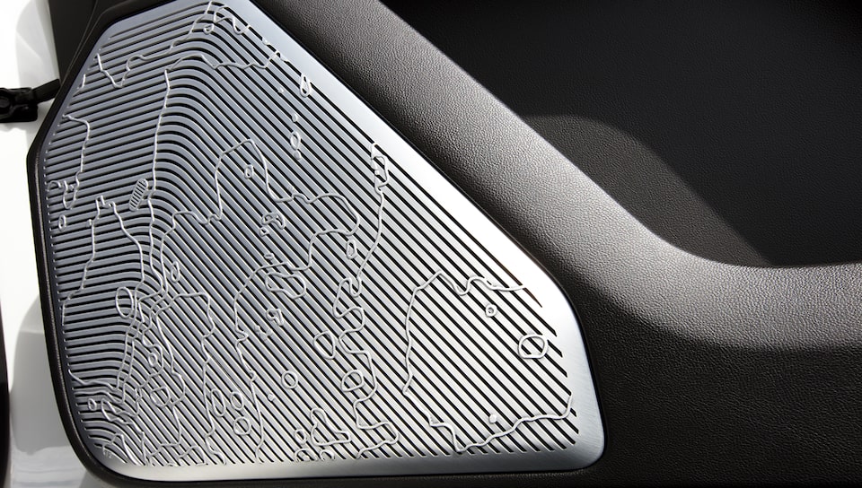 The Door Pannel Bose Speaker of the Hummer EV 
