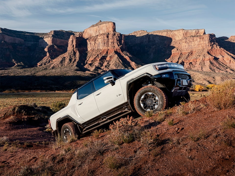 The Hummer EV Pickup Making an Off-Road