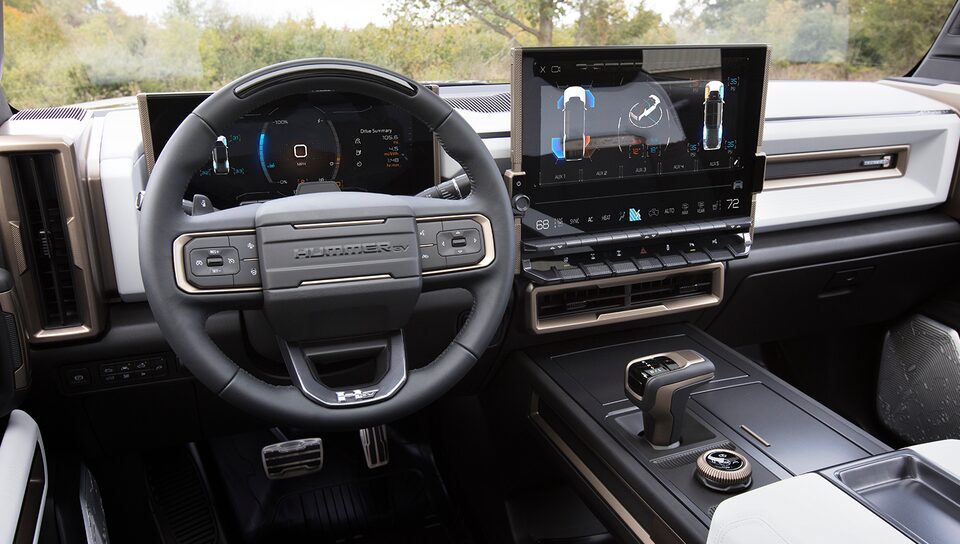 The Immersive Technology of the Hummer EV Infotaintent System 