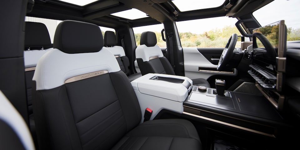 The Impressive Lunar Horizon Interior Package of the Hummer EV