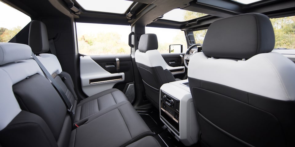 The Impressive Lunar Horizon Interior Package of the Hummer EV