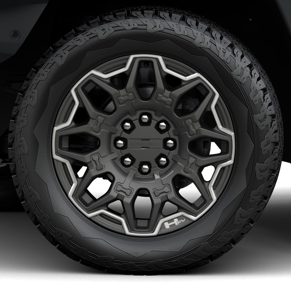 The Hummer EV Pick Up Rim with Logo 