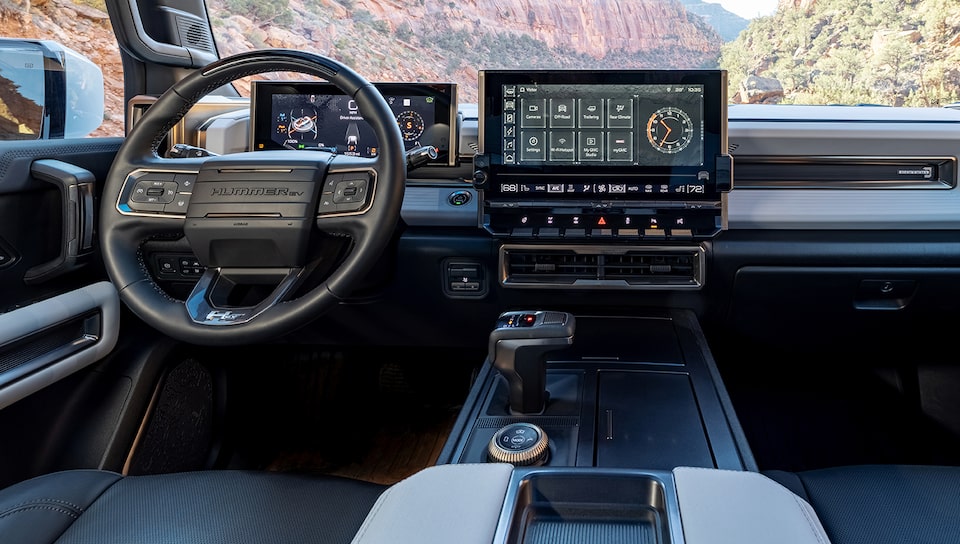 The High Definition Screens of the Hummer EV 