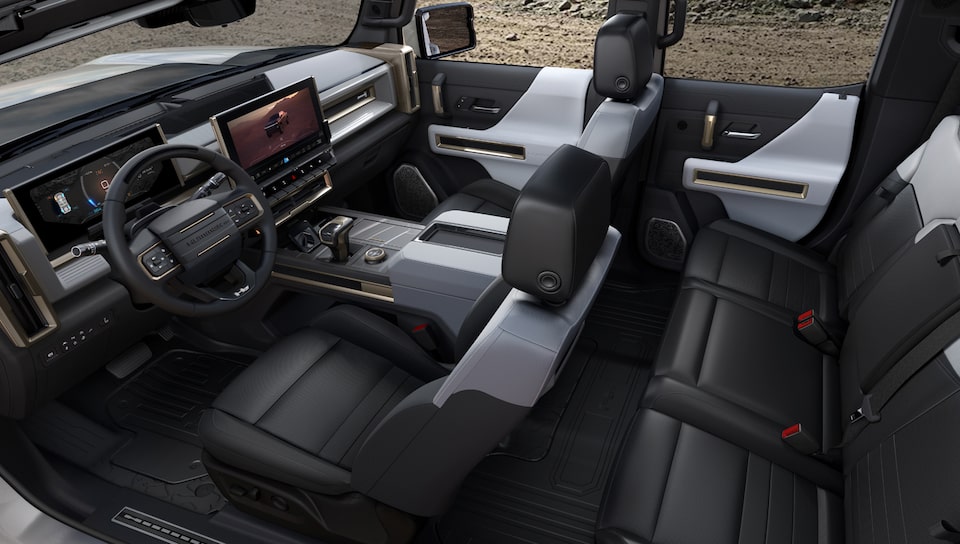 The Stylish Interior of the Hummer EV 