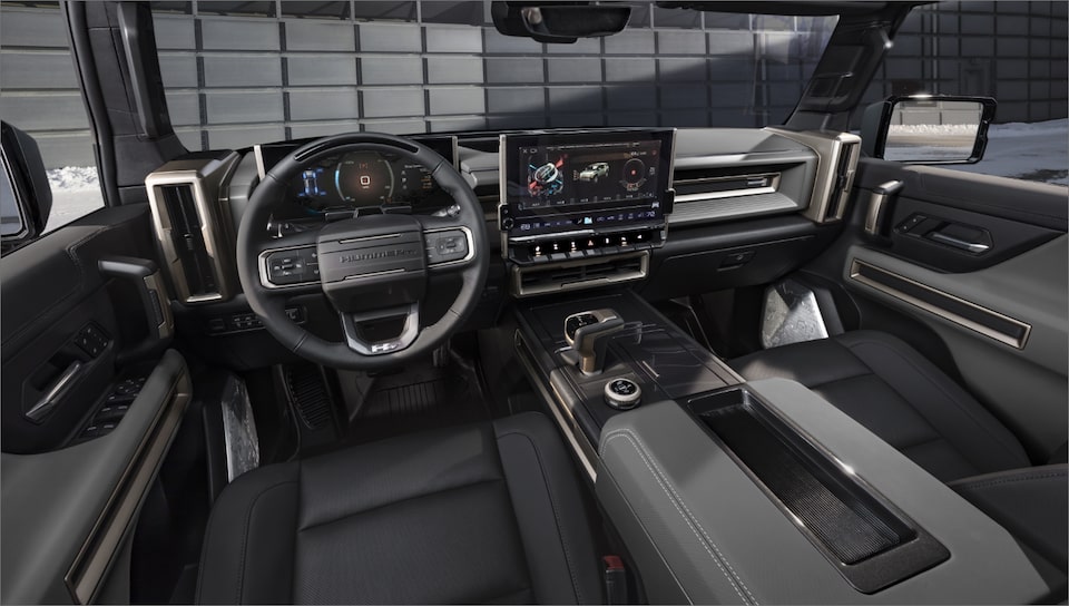 The Driver Perspective of the Hummer EV's Impressive Technology 
