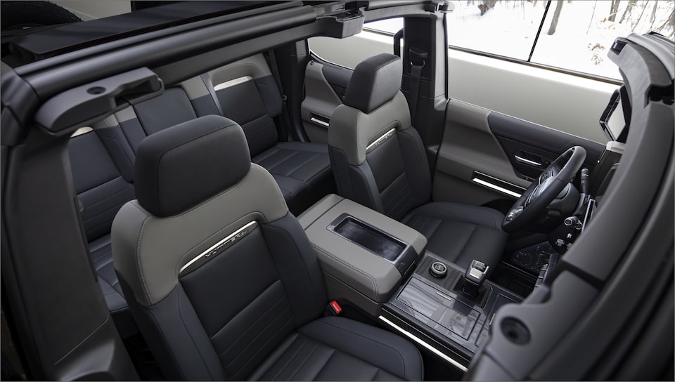 The Stylish Interior of the Hummer EV 