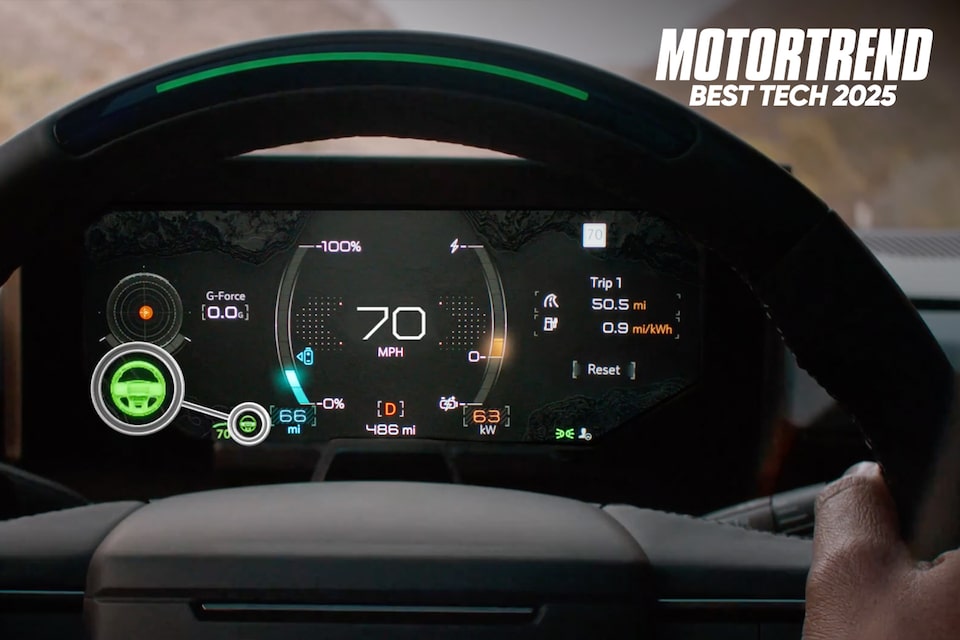 Video screenshot of 2020 GMC HUMMER EV Electric Truck with Super Cruise
